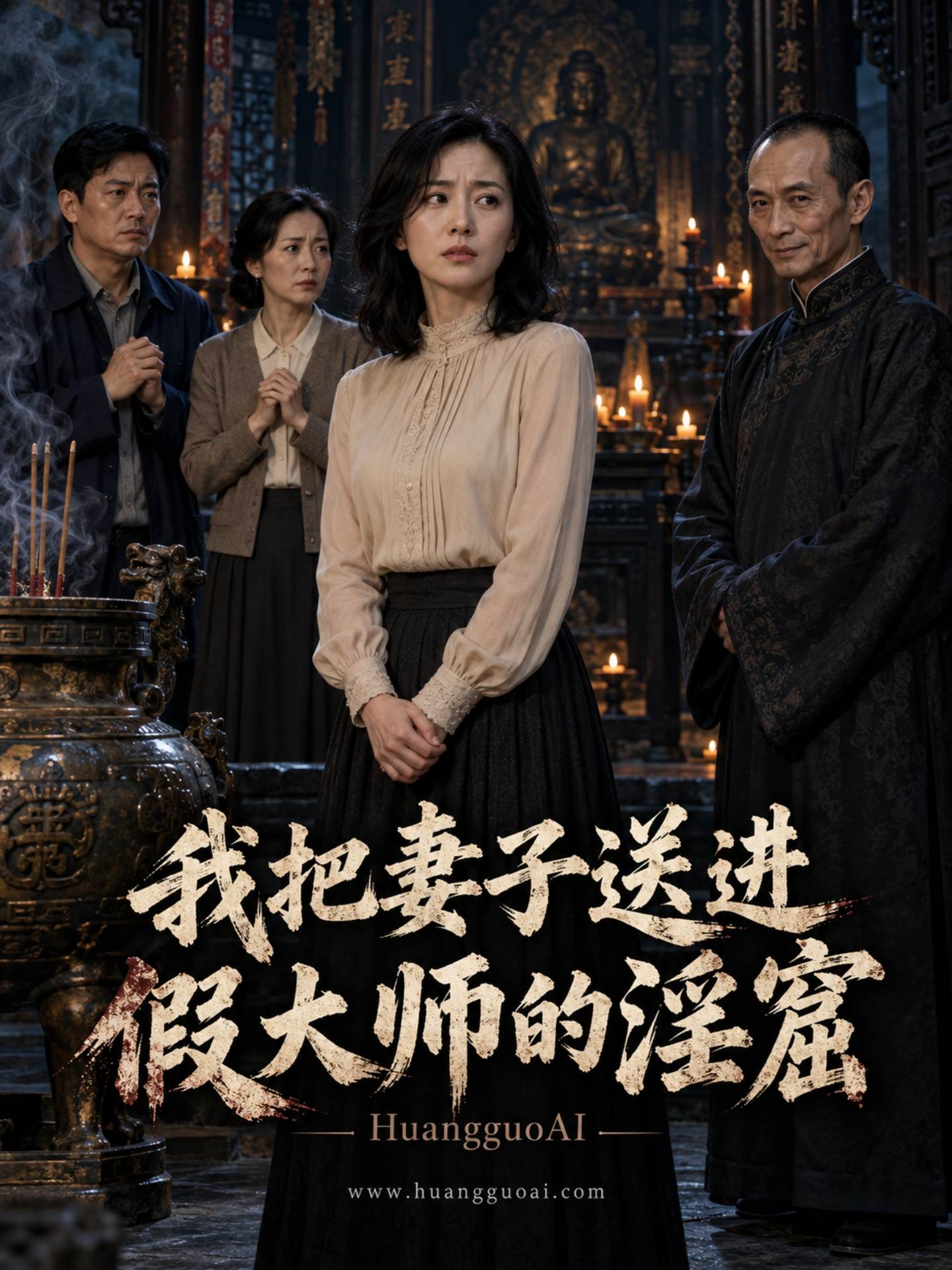 借种噩梦：我把妻子送进假大师的淫窟
