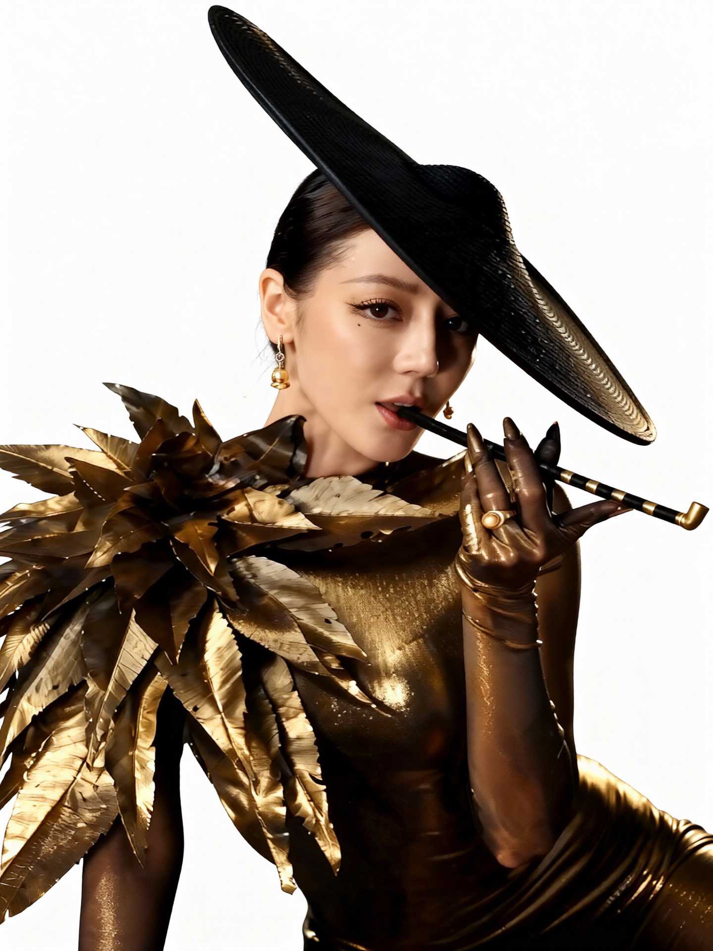AI换脸 迪丽热巴 拍摄性感写真 尽情展示销魂曲线