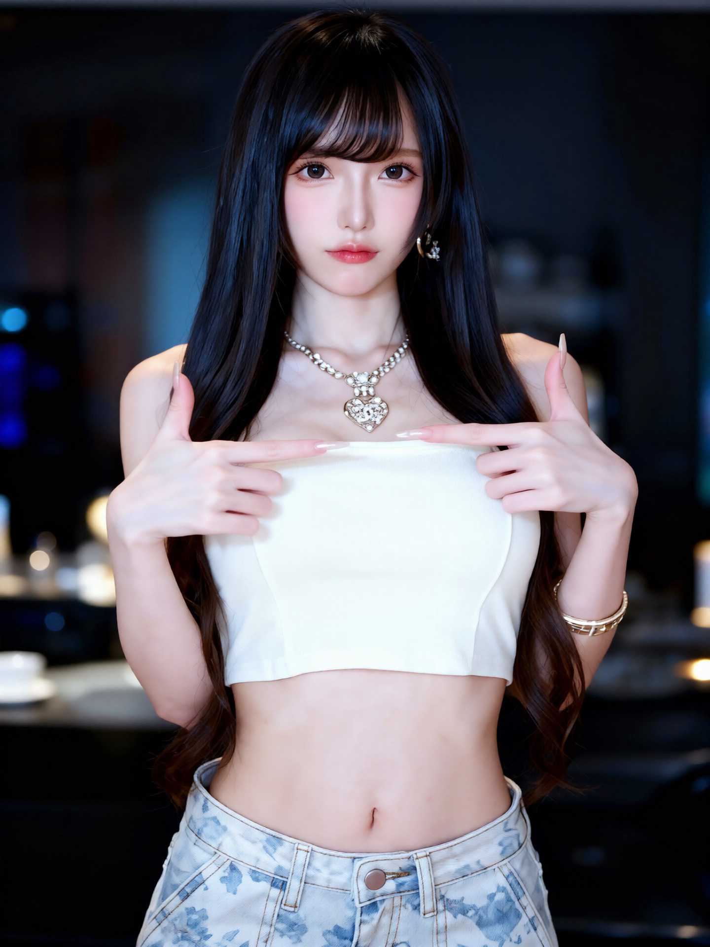 AI魔改 腐团儿 曾经的斗鱼一姐 与榜一大哥线下聚会玩的真花啊