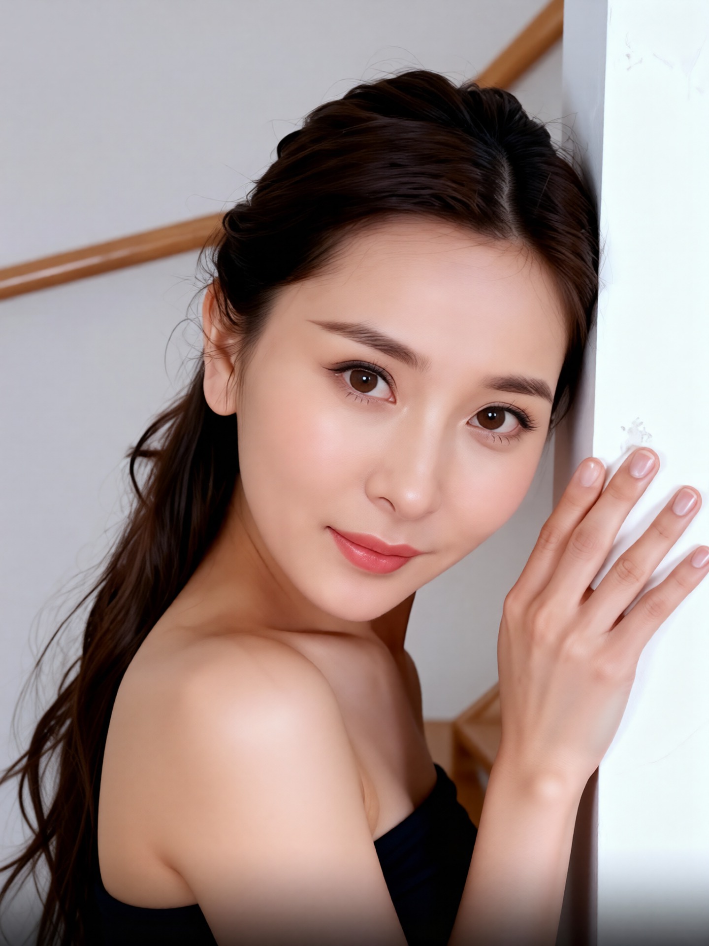 AI换脸 杨幂 家居性感少妇