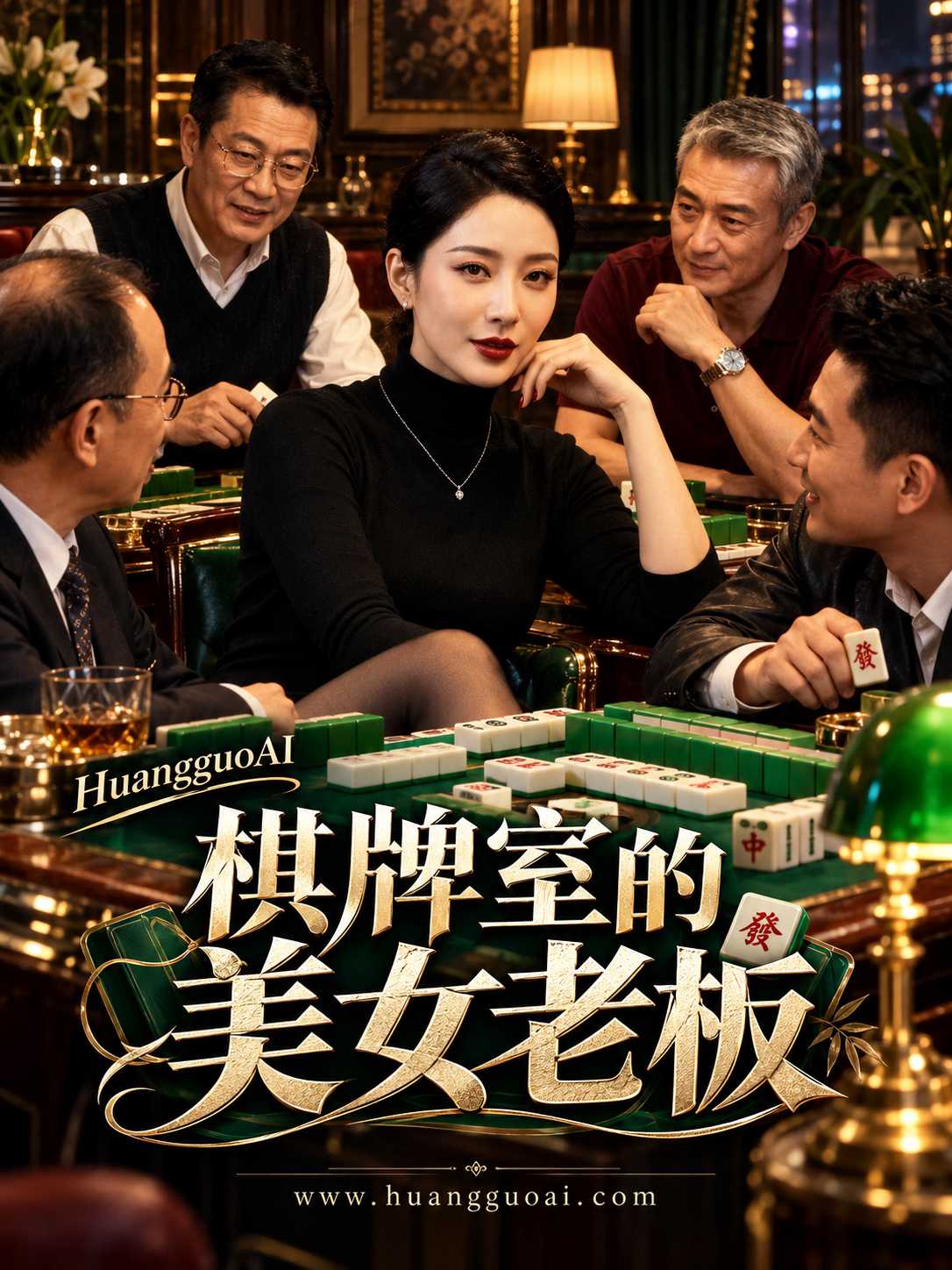 棋牌室的美女老板