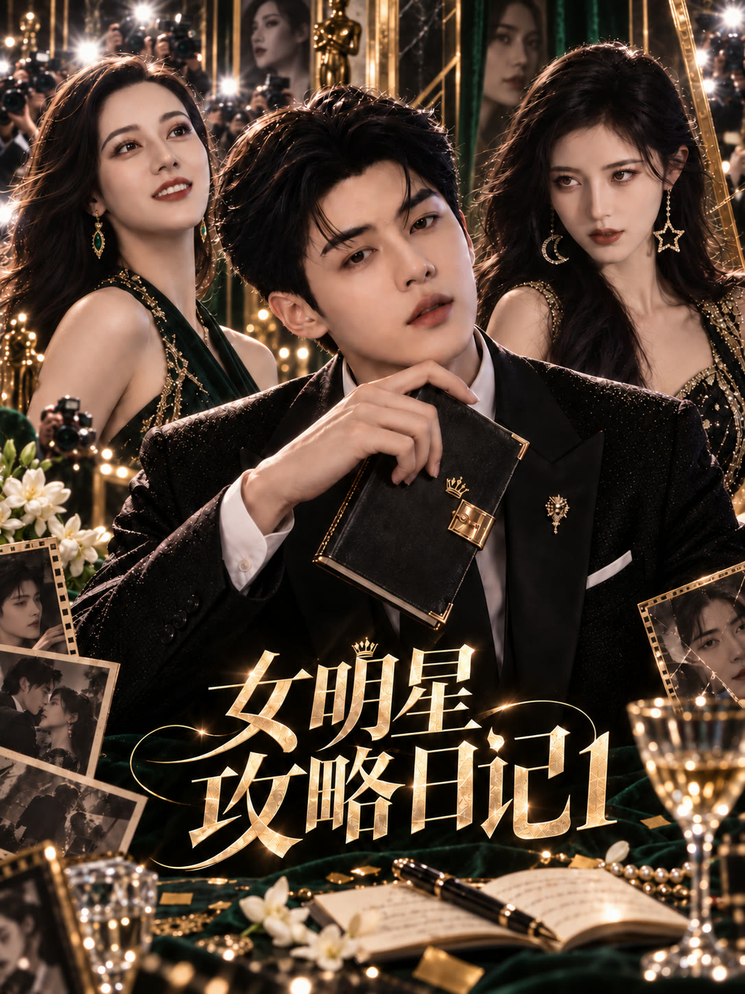 AI魔改电视剧 女明星攻略日记1
